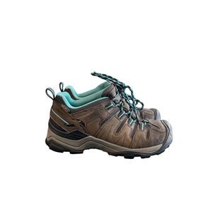 Keen Brown and Teal Ankle Boots